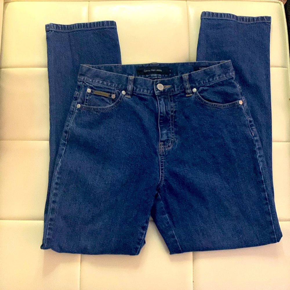 Calvin Klein Jeans, wide leg, mid rise